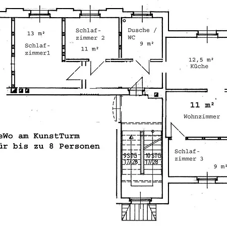 Am Kunstturm Appartement *